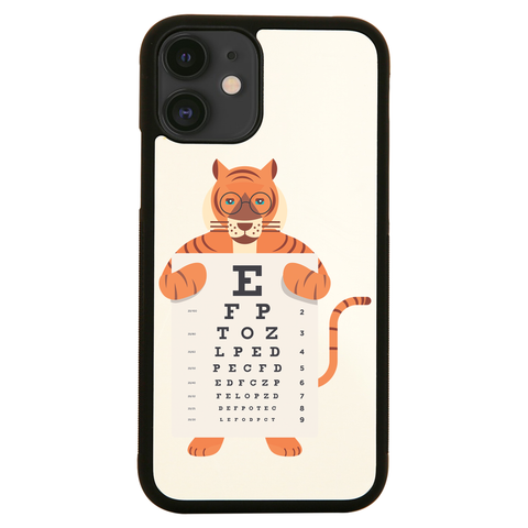 Tiger eye chart iPhone case cover 11 11Pro Max XS XR X - Graphic Gear