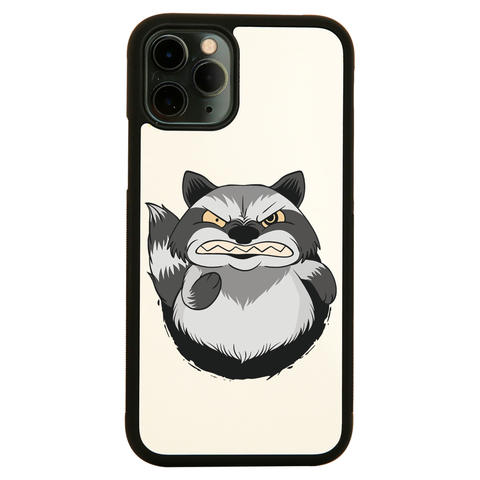 Angry raccoon iPhone case cover 11 11Pro Max XS XR X - Graphic Gear