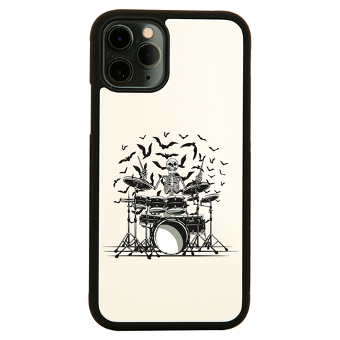 Skeleton drummer iPhone case cover 11 11Pro Max XS XR X - Graphic Gear
