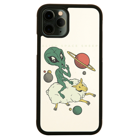 Alien space sheep iPhone case cover 11 11Pro Max XS XR X - Graphic Gear