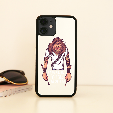 Im a drummer iPhone case cover 11 11Pro Max XS XR X - Graphic Gear