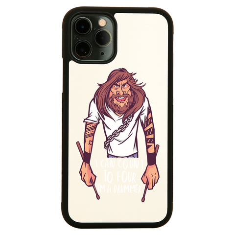 Im a drummer iPhone case cover 11 11Pro Max XS XR X - Graphic Gear