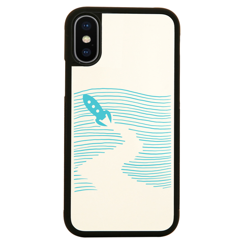 Rocketship path iPhone case cover 11 11Pro Max XS XR X - Graphic Gear