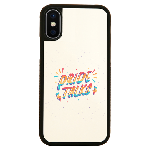 Pride talks iPhone case cover 11 11Pro Max XS XR X - Graphic Gear