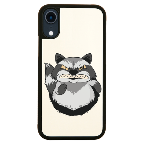 Angry raccoon iPhone case cover 11 11Pro Max XS XR X - Graphic Gear