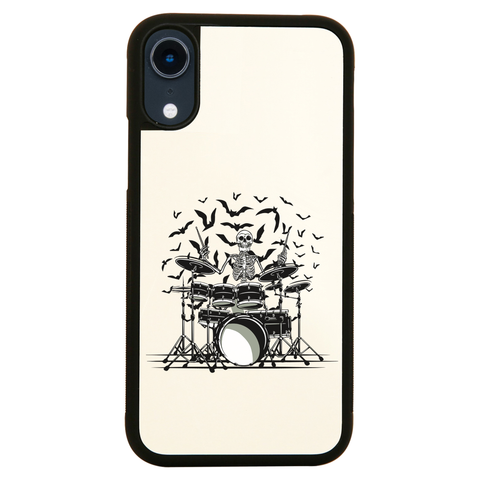 Skeleton drummer iPhone case cover 11 11Pro Max XS XR X - Graphic Gear