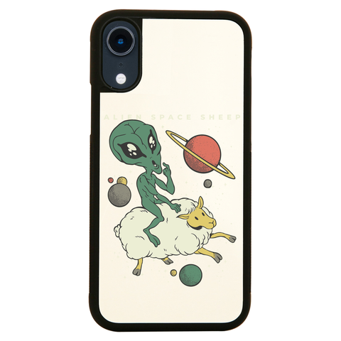 Alien space sheep iPhone case cover 11 11Pro Max XS XR X - Graphic Gear