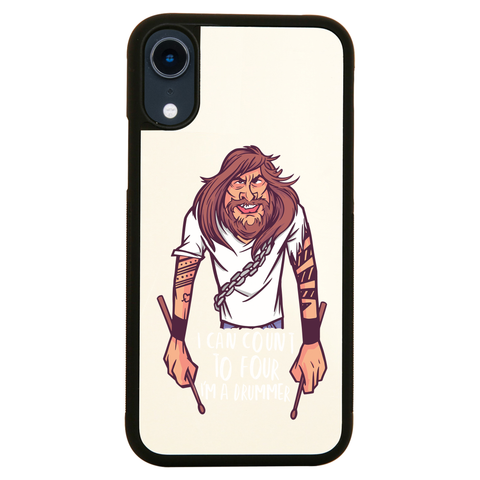 Im a drummer iPhone case cover 11 11Pro Max XS XR X - Graphic Gear