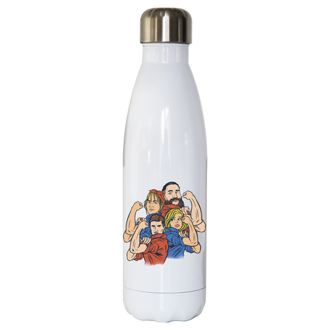 Empowered family water bottle stainless steel reusable - Graphic Gear