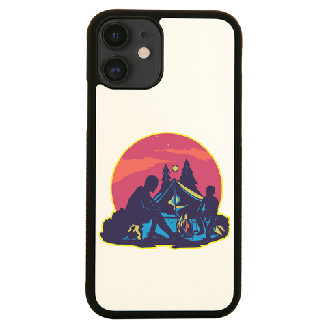 Night camping iPhone case cover 11 11Pro Max XS XR X - Graphic Gear