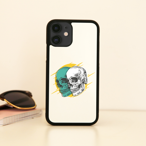 Skull set iPhone case cover 11 11Pro Max XS XR X - Graphic Gear