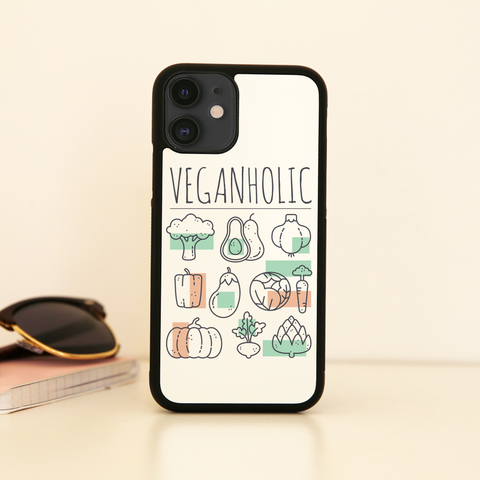 Veganholic iPhone case cover 11 11Pro Max XS XR X - Graphic Gear