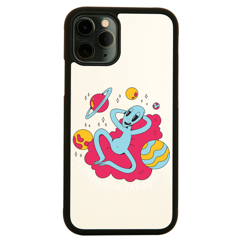 Chilling alien iPhone case cover 11 11Pro Max XS XR X - Graphic Gear