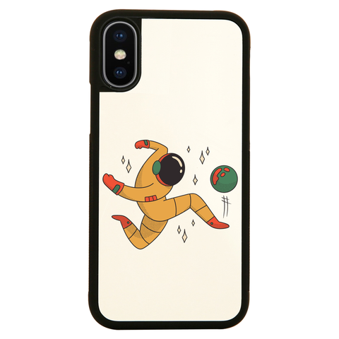 Astronaut soccer iPhone case cover 11 11Pro Max XS XR X - Graphic Gear
