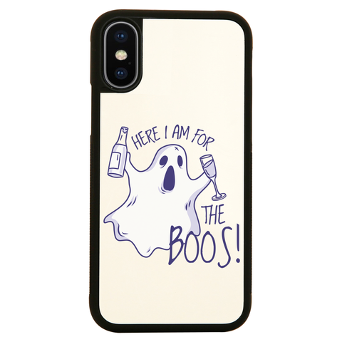 Here for the boos iPhone case cover 11 11Pro Max XS XR X - Graphic Gear
