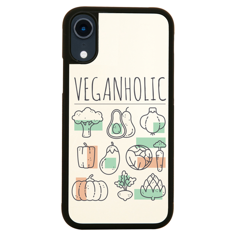Veganholic iPhone case cover 11 11Pro Max XS XR X - Graphic Gear