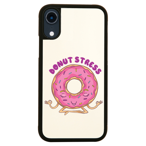 Donut stress iPhone case cover 11 11Pro Max XS XR X - Graphic Gear
