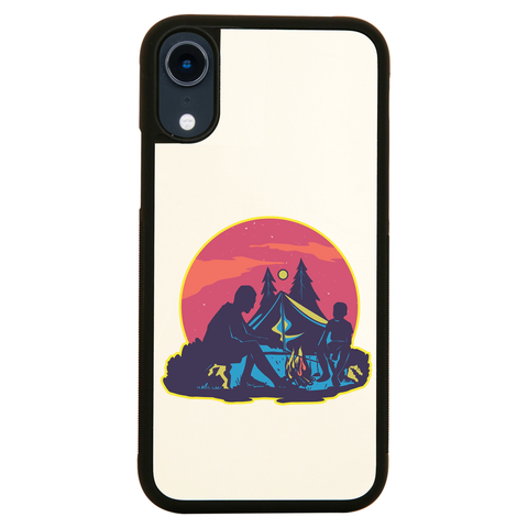 Night camping iPhone case cover 11 11Pro Max XS XR X - Graphic Gear