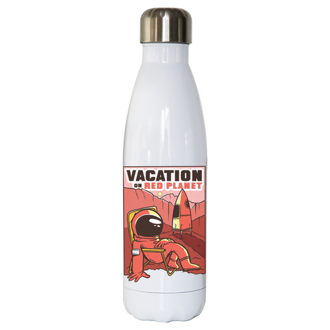 Mars vacation water bottle stainless steel reusable - Graphic Gear
