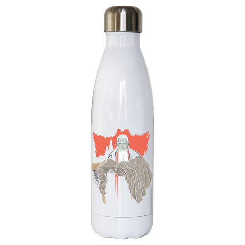 Dracula and woman water bottle stainless steel reusable - Graphic Gear