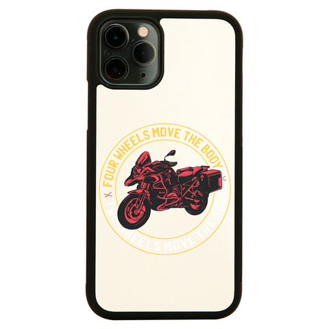 Two wheels quote iPhone case cover 11 11Pro Max XS XR X - Graphic Gear