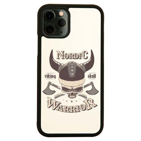 Skull viking iPhone case cover 11 11Pro Max XS XR X - Graphic Gear