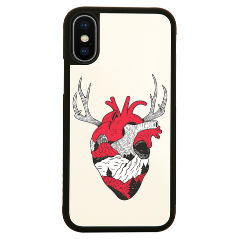 Forest heart iPhone case cover 11 11Pro Max XS XR X - Graphic Gear