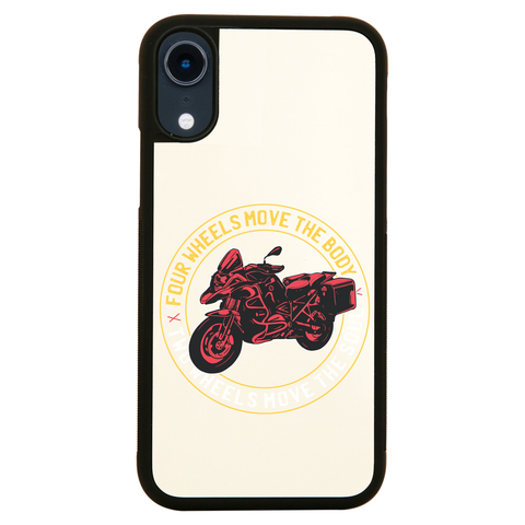 Two wheels quote iPhone case cover 11 11Pro Max XS XR X - Graphic Gear