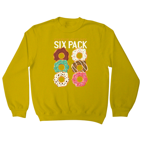 Donut six-pack sweatshirt - Graphic Gear