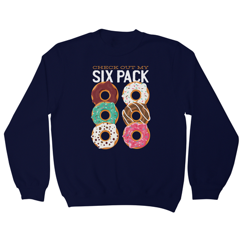 Donut six-pack sweatshirt - Graphic Gear