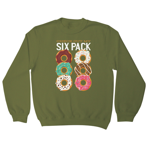 Donut six-pack sweatshirt - Graphic Gear