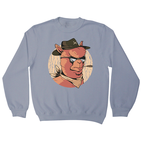 Cowboy alpaca sweatshirt - Graphic Gear