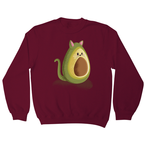 Avocado cat sweatshirt - Graphic Gear