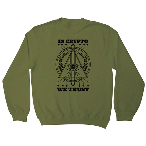Crypto trust sweatshirt - Graphic Gear
