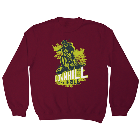 Downhill biking awesome mountain bike t-shirt sweatshirt - Graphic Gear