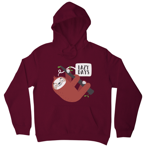 Cute sloth hoodie - Graphic Gear