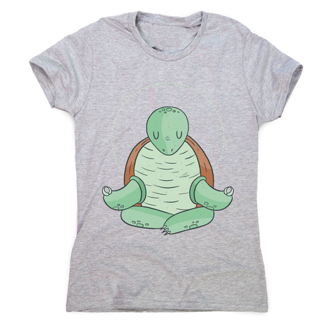 Yoga turtle funny women's t-shirt - Graphic Gear