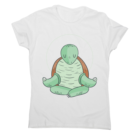 Yoga turtle funny women's t-shirt - Graphic Gear