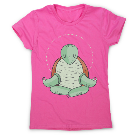 Yoga turtle funny women's t-shirt - Graphic Gear