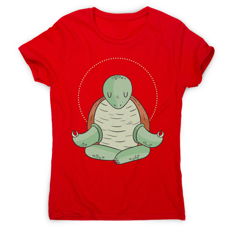 Yoga turtle funny women's t-shirt - Graphic Gear