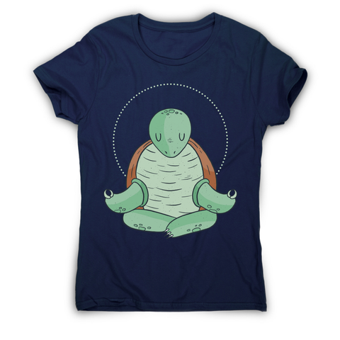 Yoga turtle funny women's t-shirt - Graphic Gear