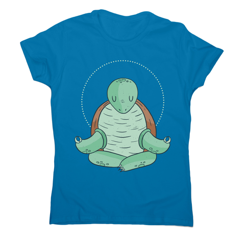 Yoga turtle funny women's t-shirt - Graphic Gear