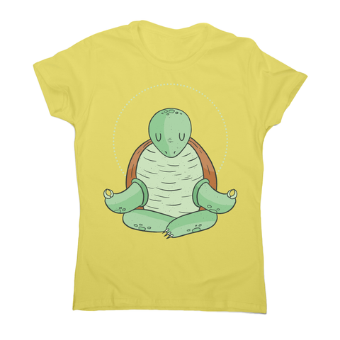 Yoga turtle funny women's t-shirt - Graphic Gear