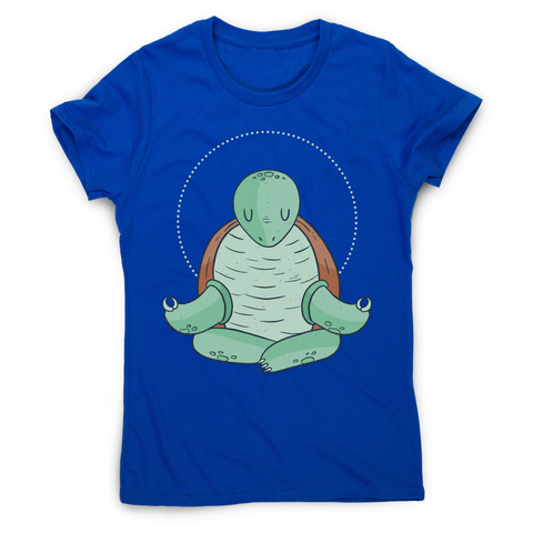 Yoga turtle funny women's t-shirt - Graphic Gear