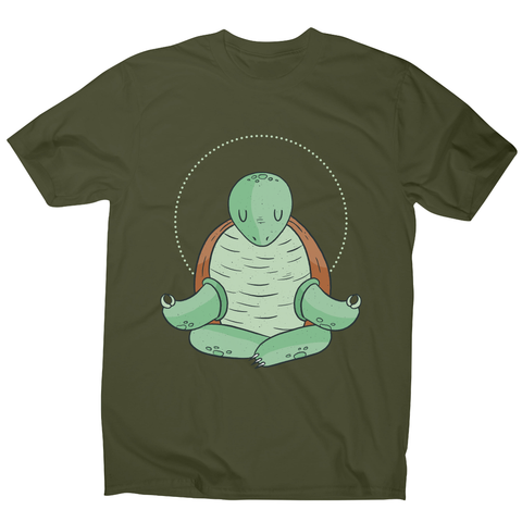 Yoga turtle funny men's t-shirt - Graphic Gear