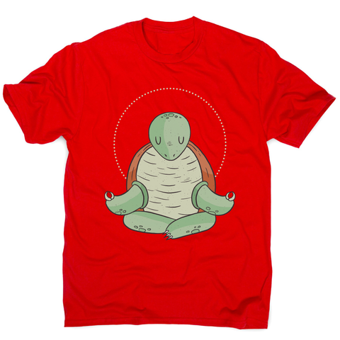 Yoga turtle funny men's t-shirt - Graphic Gear