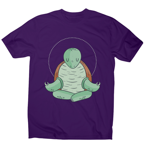 Yoga turtle funny men's t-shirt - Graphic Gear