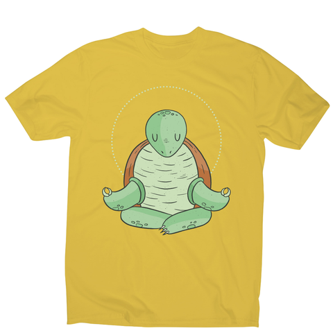 Yoga turtle funny men's t-shirt - Graphic Gear