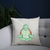 Yoga turtle funny cushion cover pillowcase linen home decor - Graphic Gear