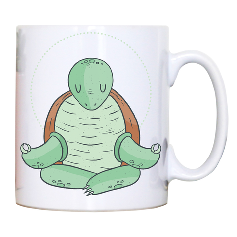 Yoga turtle funny mug coffee tea cup - Graphic Gear